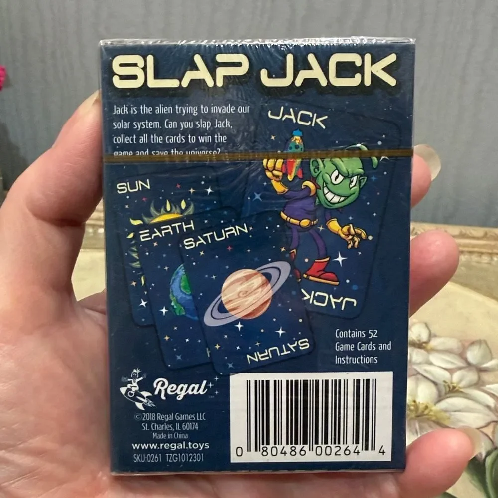 NEW Regal Slap Jack Card Game Sealed